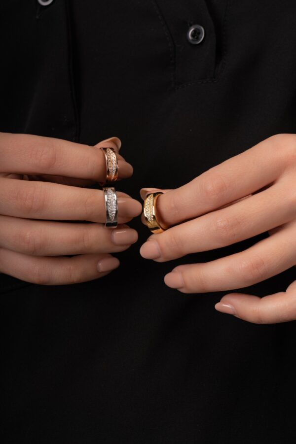 ANELLO DAFNE ARGENTO STILLA - immagine 2