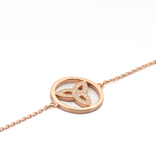 BRACCIALE DUOMO TRI ROSÉ PAVÈ STILLA