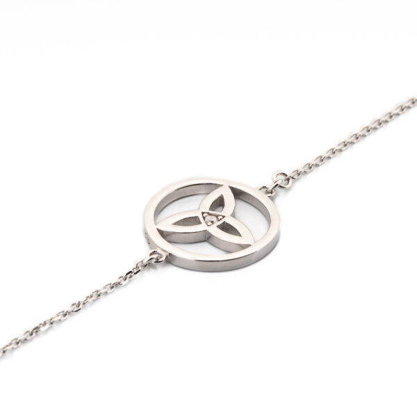 BRACCIALE DUOMO TRI ARGENTO STILLA