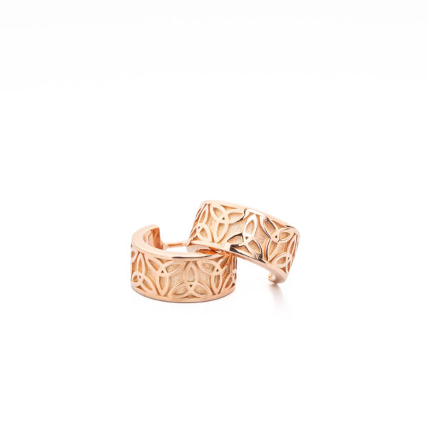 ORECCHINI TRI CERCHIO ROSÉ STILLA
