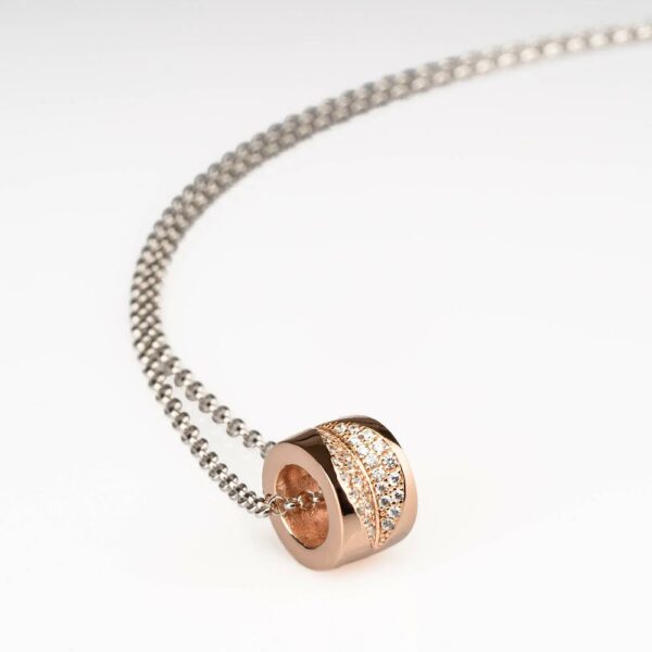 COLLANA DAFNE ORO ROSA STILLA