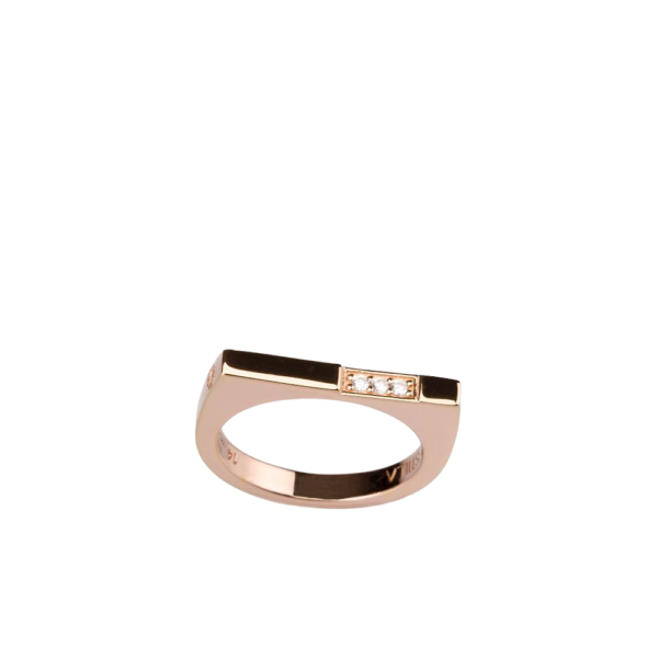ANELLO LIBRA 3 ORO ROSA STILLA