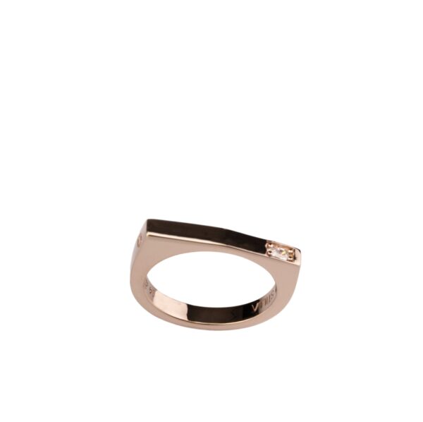 ANELLO LIBRA 1 ORO ROSA STILLA
